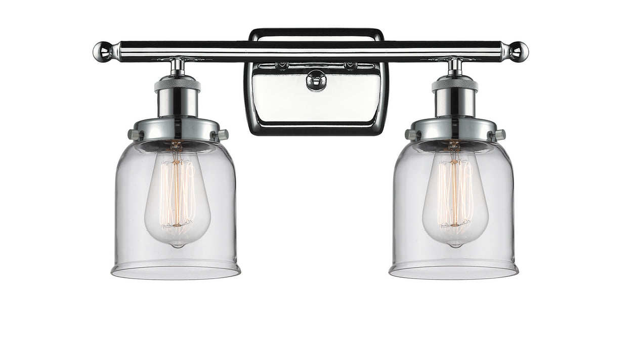 Innovations 916-2W-PC-G52 Two Light Bath Vanity, Polished Chrome