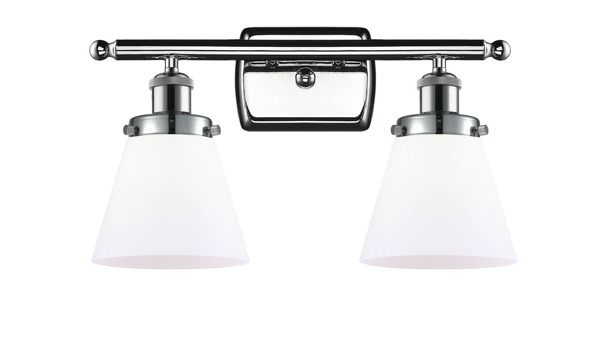 Innovations 916-2W-PC-G61 Two Light Bath Vanity, Polished Chrome