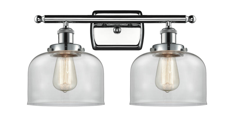 Innovations 916-2W-PC-G72 Two Light Bath Vanity, Polished Chrome