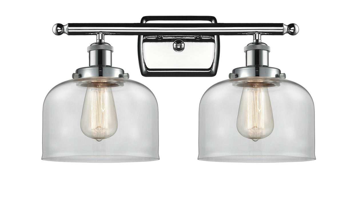 Innovations 916-2W-PC-G72 Two Light Bath Vanity, Polished Chrome