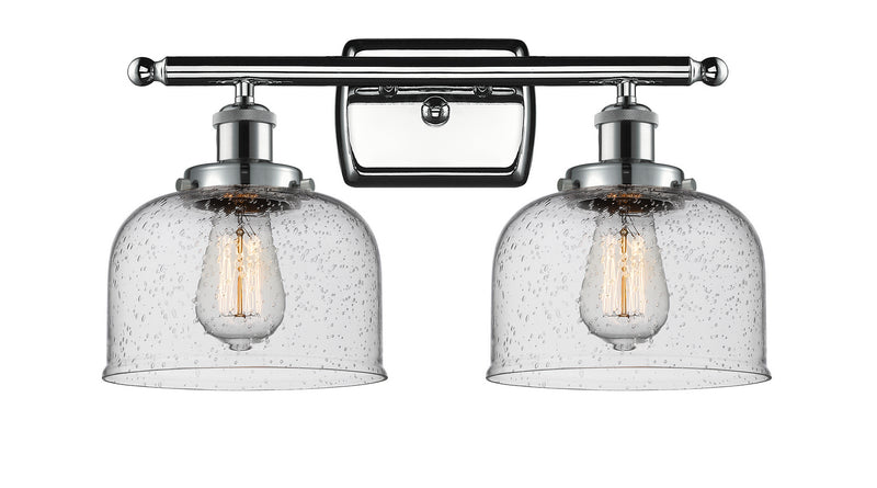 Innovations 916-2W-PC-G74 Two Light Bath Vanity, Polished Chrome