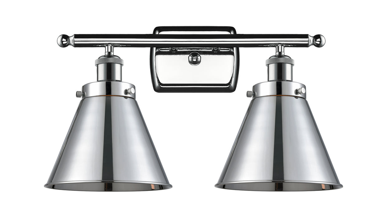 Innovations 916-2W-PC-M13-PC Two Light Bath Vanity, Polished Chrome