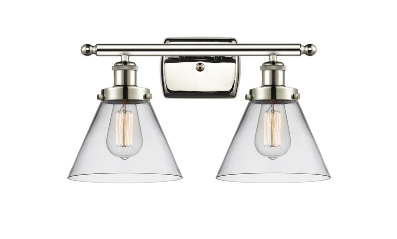 Innovations 916-2W-PN-G42-LED LED Bath Vanity, Polished Nickel