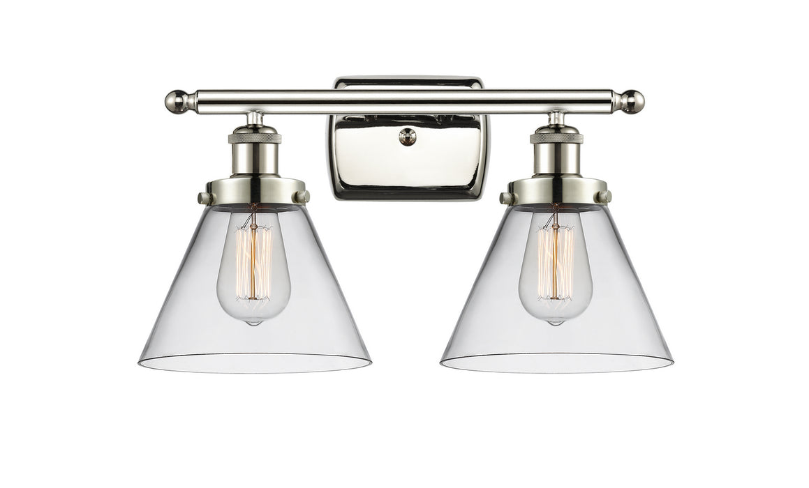 Innovations 916-2W-PN-G42-LED LED Bath Vanity, Polished Nickel