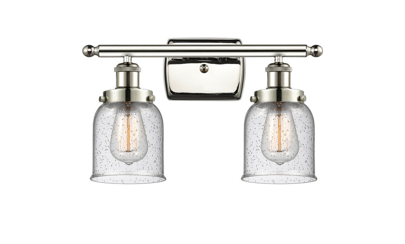 Innovations 916-2W-PN-G54 Two Light Bath Vanity, Polished Nickel