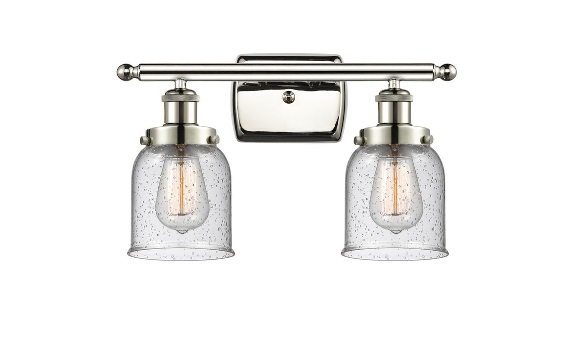 Innovations 916-2W-PN-G54 Two Light Bath Vanity, Polished Nickel