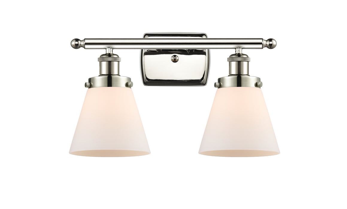 Innovations 916-2W-PN-G61-LED LED Bath Vanity, Polished Nickel