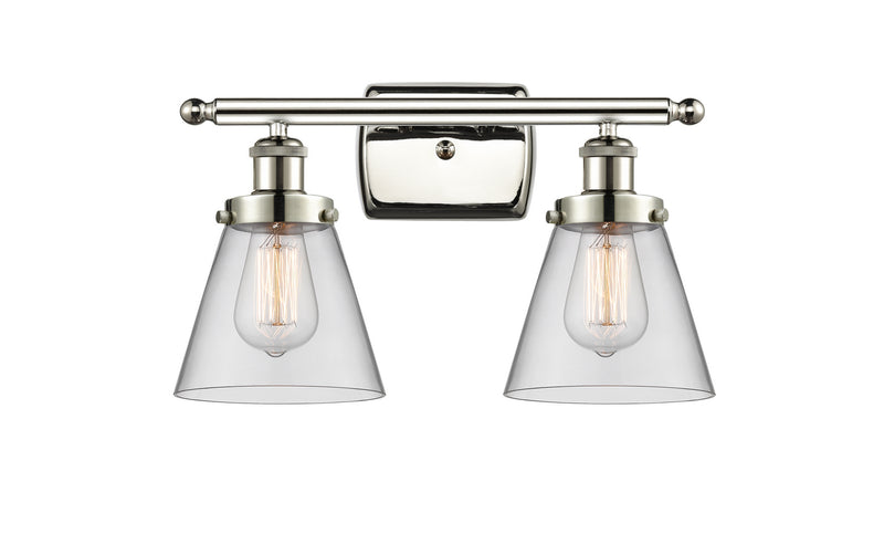 Innovations 916-2W-PN-G62-LED LED Bath Vanity, Polished Nickel