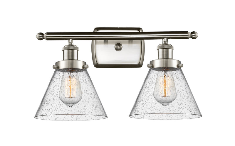 Innovations 916-2W-SN-G44-LED LED Bath Vanity, Brushed Satin Nickel