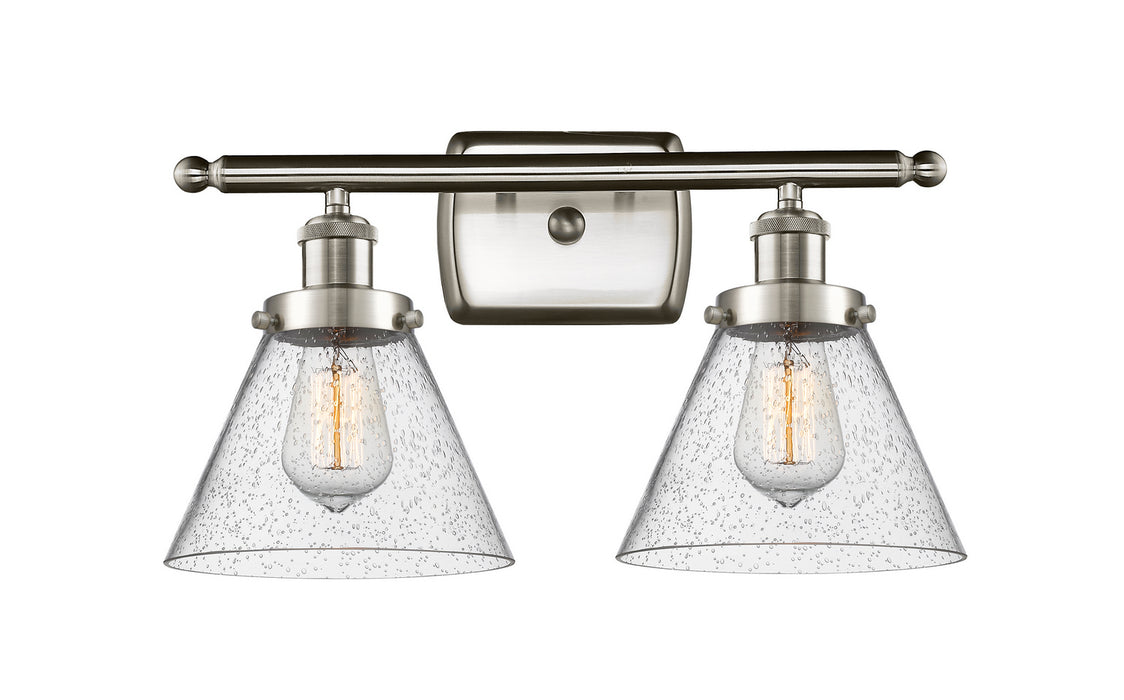 Innovations 916-2W-SN-G44-LED LED Bath Vanity, Brushed Satin Nickel