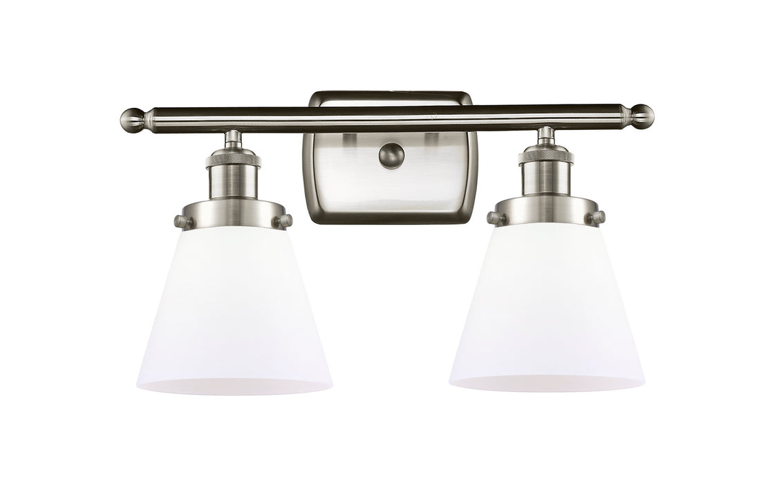 Innovations 916-2W-SN-G61-LED LED Bath Vanity, Brushed Satin Nickel