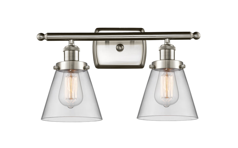 Innovations 916-2W-SN-G62-LED LED Bath Vanity, Brushed Satin Nickel