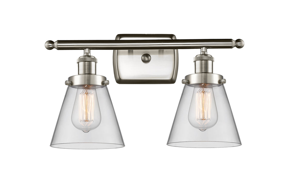 Innovations 916-2W-SN-G62-LED LED Bath Vanity, Brushed Satin Nickel