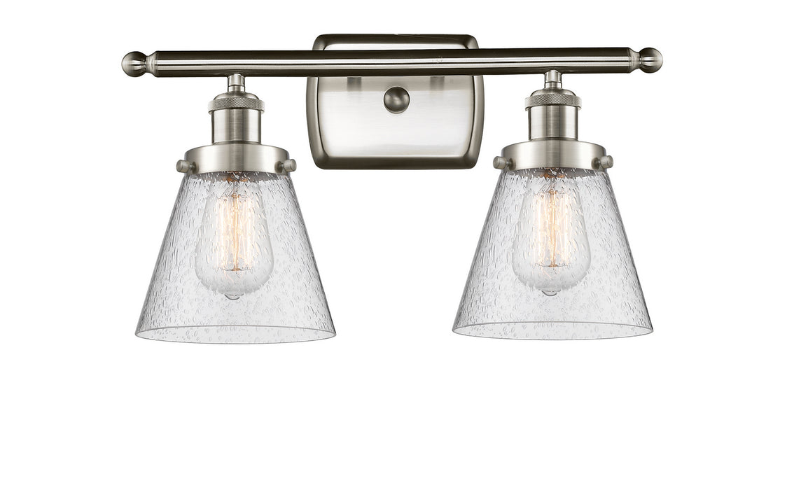 Innovations 916-2W-SN-G64-LED LED Bath Vanity, Brushed Satin Nickel