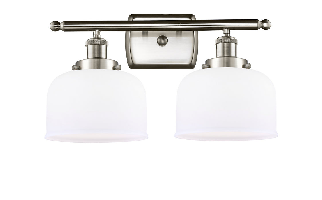 Innovations 916-2W-SN-G71 Two Light Bath Vanity, Brushed Satin Nickel