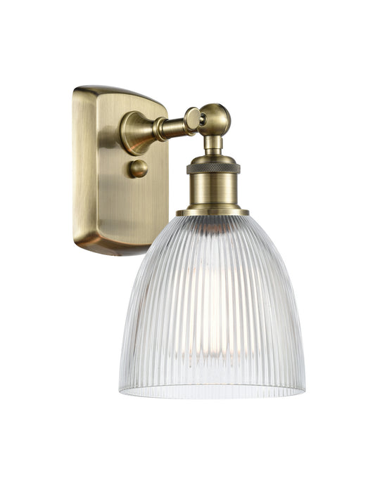 Innovations 516-1W-AB-G382-LED LED Wall Sconce, Antique Brass