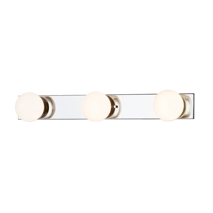 Justice Designs FSN-4043-CLOP-CROM LED Bath Bar, Polished Chrome