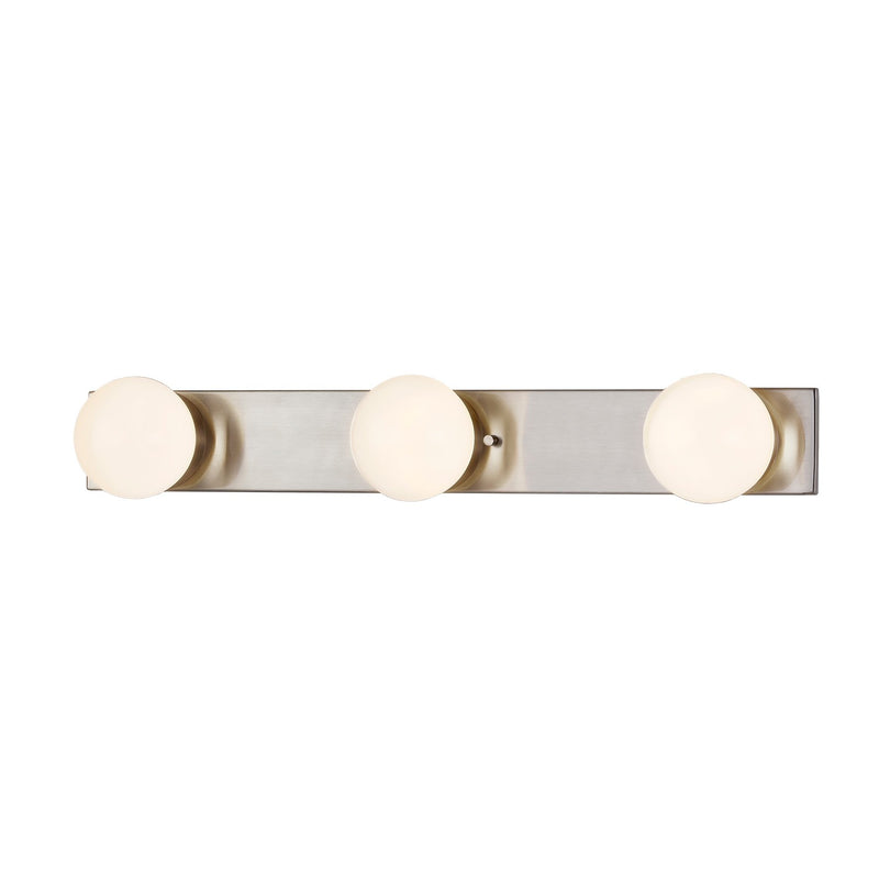 Justice Designs FSN-4043-CLOP-NCKL LED Bath Bar, Brushed Nickel