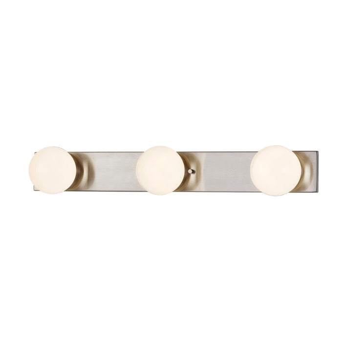 Justice Designs FSN-4043-CLOP-NCKL LED Bath Bar, Brushed Nickel