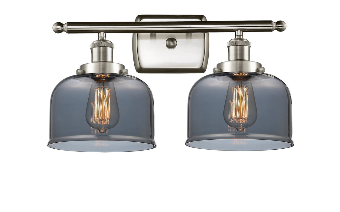 Innovations 916-2W-SN-G73 Two Light Bath Vanity, Brushed Satin Nickel