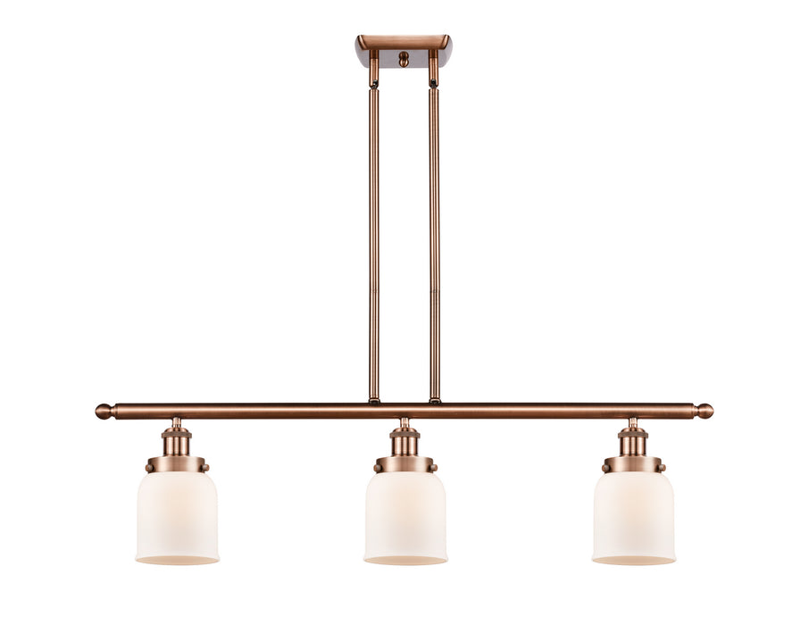 Innovations 916-3I-AC-G51 Three Light Island Pendant, Antique Copper