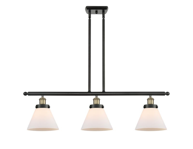 Innovations 916-3I-BAB-G41 Three Light Island Pendant, Black Antique Brass