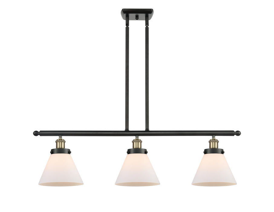 Innovations 916-3I-BAB-G41 Three Light Island Pendant, Black Antique Brass