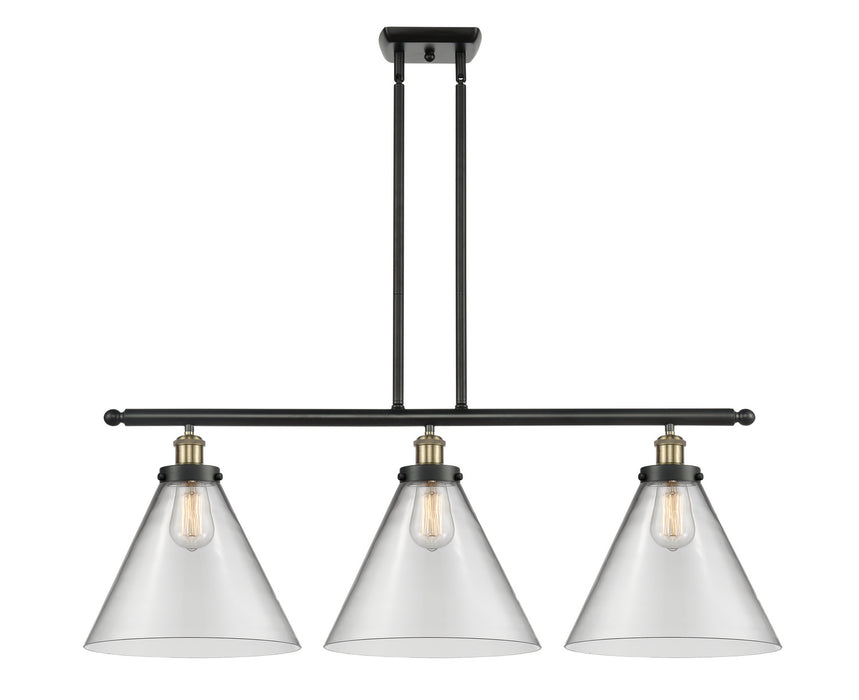 Innovations 916-3I-BAB-G42-L Three Light Island Pendant, Black Antique Brass