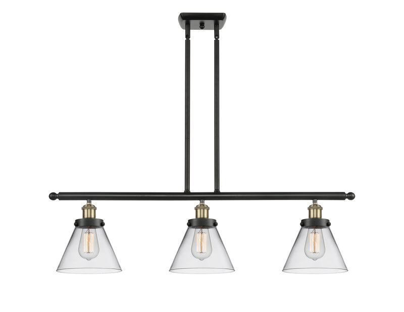 Innovations 916-3I-BAB-G42-LED LED Island Pendant, Black Antique Brass