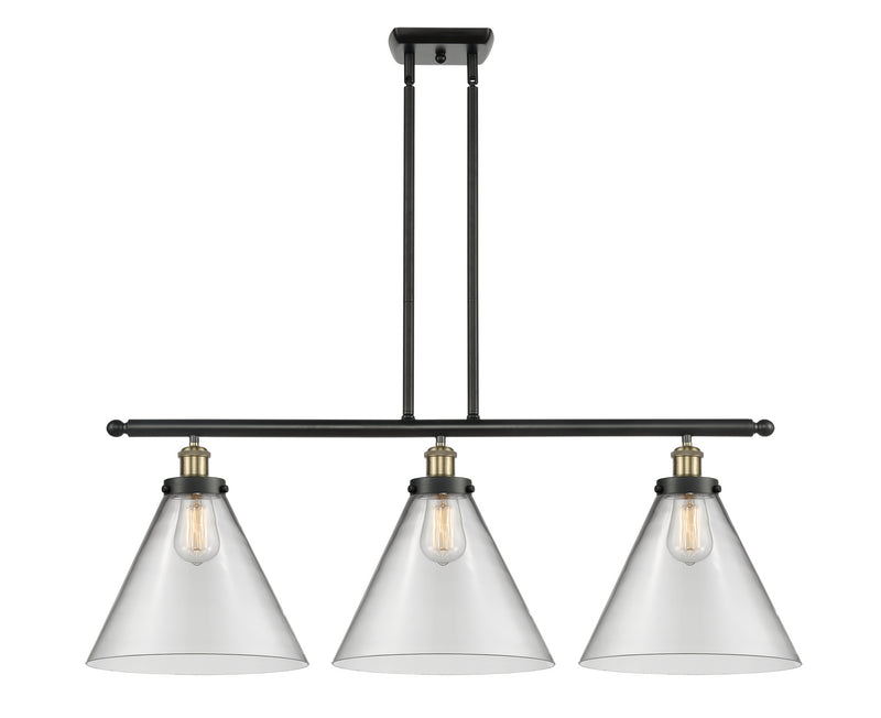 Innovations 916-3I-BAB-G42-L-LED LED Island Pendant, Black Antique Brass