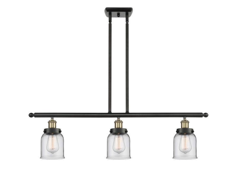 Innovations 916-3I-BAB-G52 Three Light Island Pendant, Black Antique Brass
