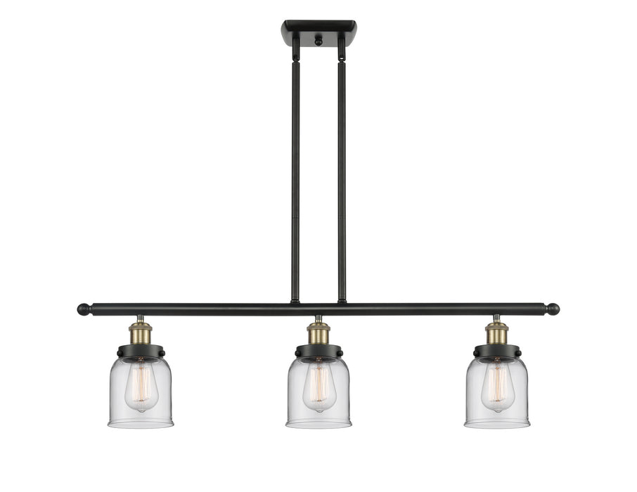 Innovations 916-3I-BAB-G52 Three Light Island Pendant, Black Antique Brass