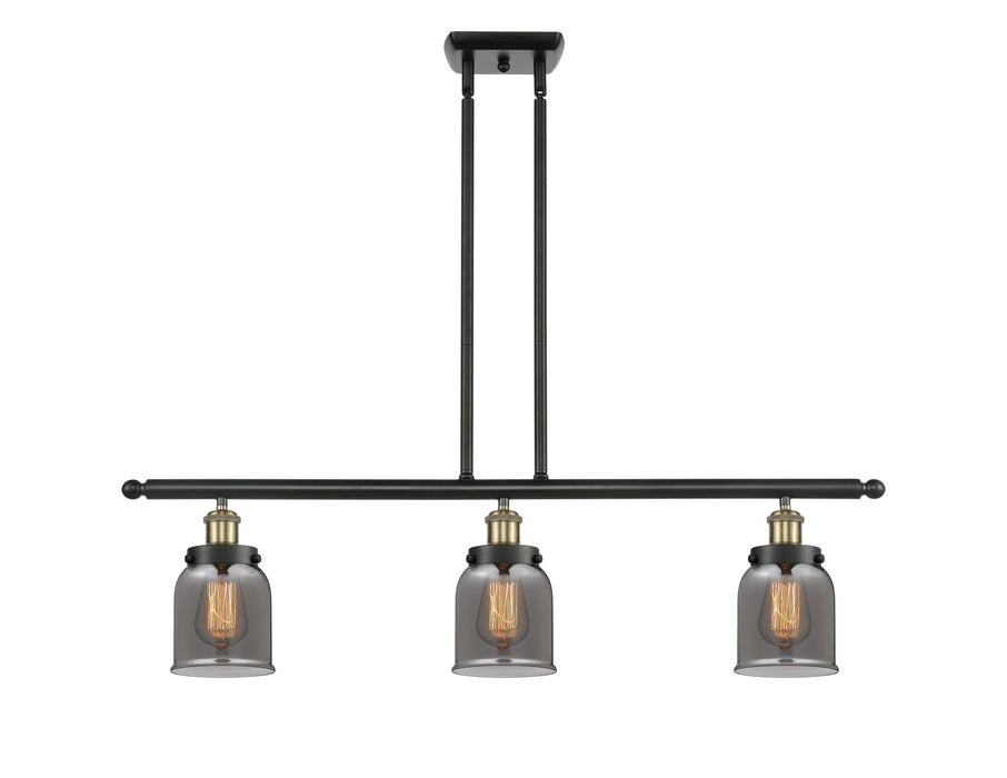 Innovations 916-3I-BAB-G53 Three Light Island Pendant, Black Antique Brass