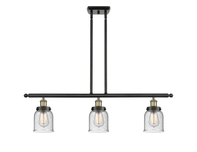 Innovations 916-3I-BAB-G54-LED LED Island Pendant, Black Antique Brass