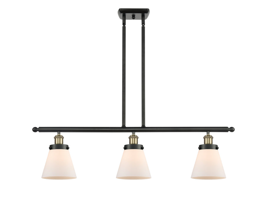 Innovations 916-3I-BAB-G61 Three Light Island Pendant, Black Antique Brass