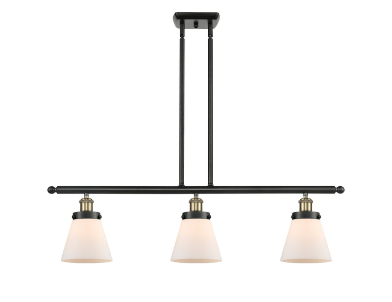 Innovations 916-3I-BAB-G61-LED LED Island Pendant, Black Antique Brass