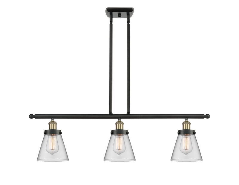 Innovations 916-3I-BAB-G62-LED LED Island Pendant, Black Antique Brass