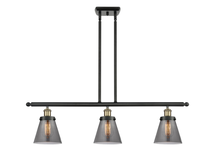 Innovations 916-3I-BAB-G63-LED LED Island Pendant, Black Antique Brass