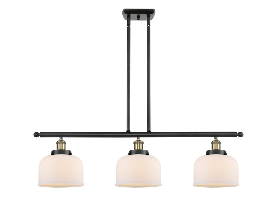 Innovations 916-3I-BAB-G71 Three Light Island Pendant, Black Antique Brass