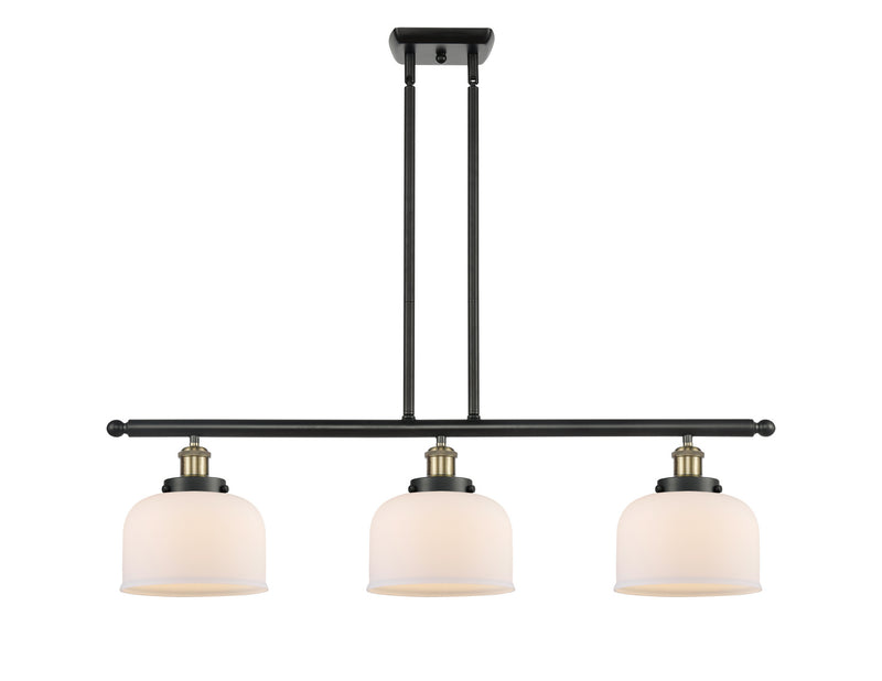 Innovations 916-3I-BAB-G71-LED LED Island Pendant, Black Antique Brass