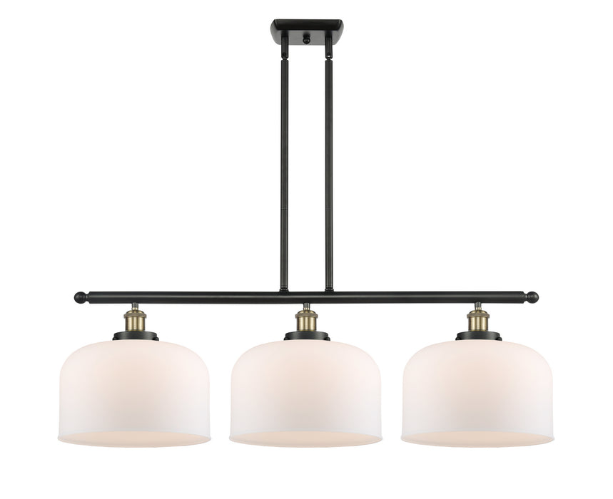 Innovations 916-3I-BAB-G71-L-LED LED Island Pendant, Black Antique Brass