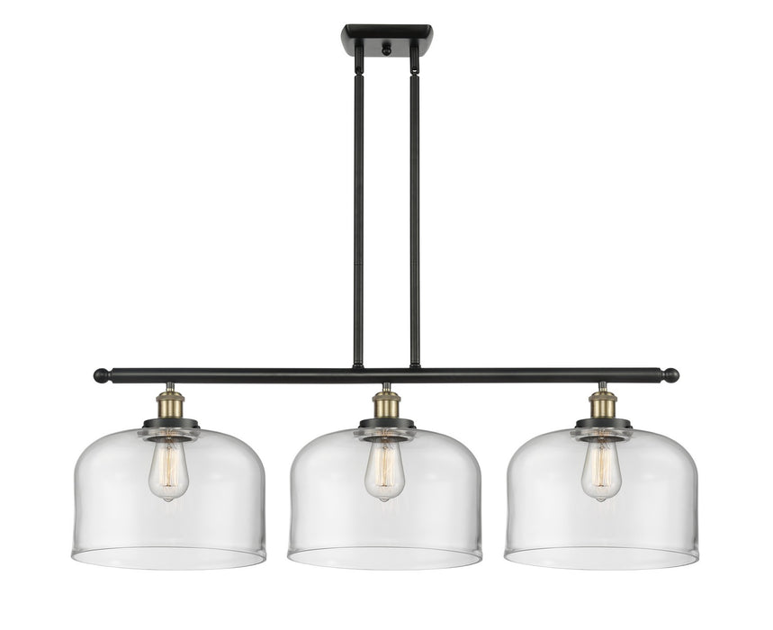 Innovations 916-3I-BAB-G72-L Three Light Island Pendant, Black Antique Brass