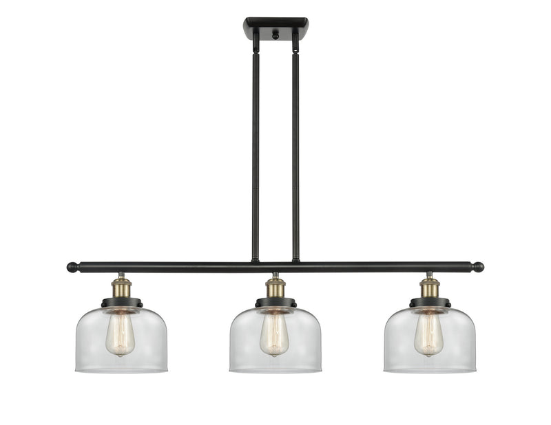 Innovations 916-3I-BAB-G72-LED LED Island Pendant, Black Antique Brass