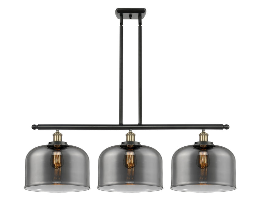 Innovations 916-3I-BAB-G73-L Three Light Island Pendant, Black Antique Brass