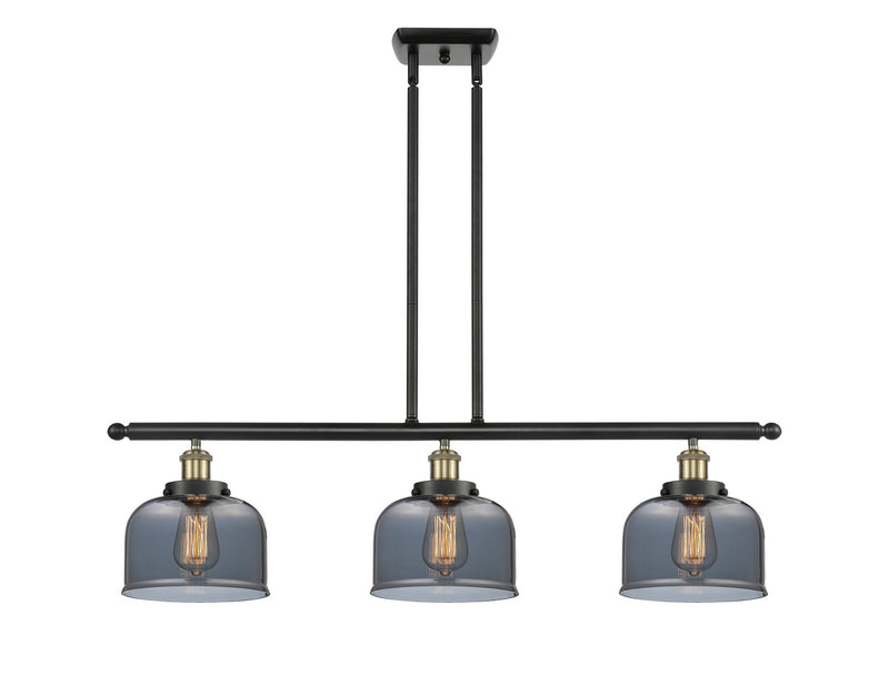 Innovations 916-3I-BAB-G73-LED LED Island Pendant, Black Antique Brass