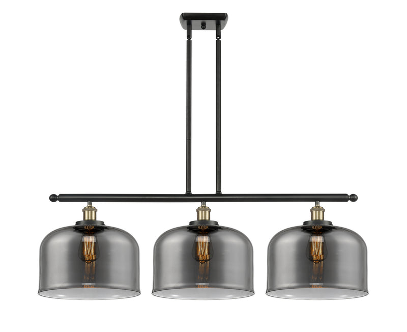 Innovations 916-3I-BAB-G73-L-LED LED Island Pendant, Black Antique Brass