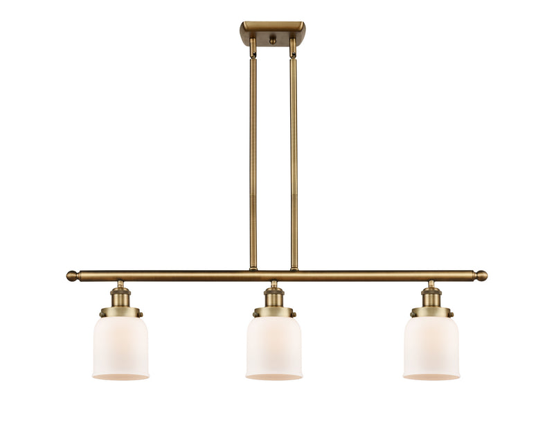 Innovations 916-3I-BB-G51-LED LED Island Pendant, Brushed Brass