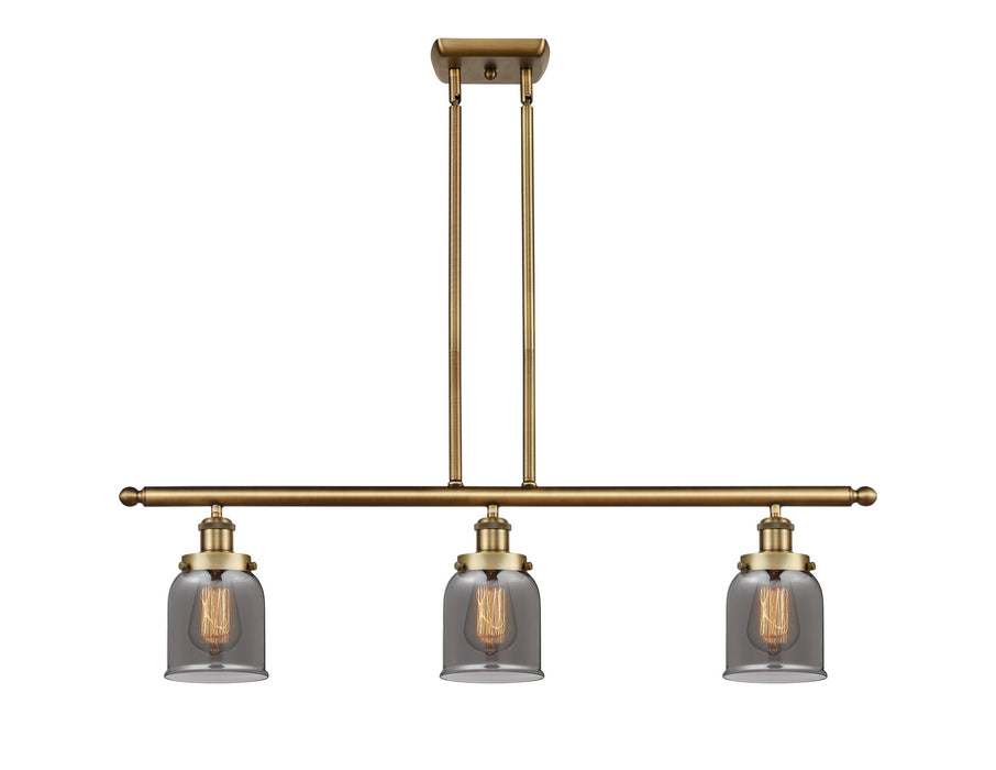 Innovations 916-3I-BB-G53 Three Light Island Pendant, Brushed Brass