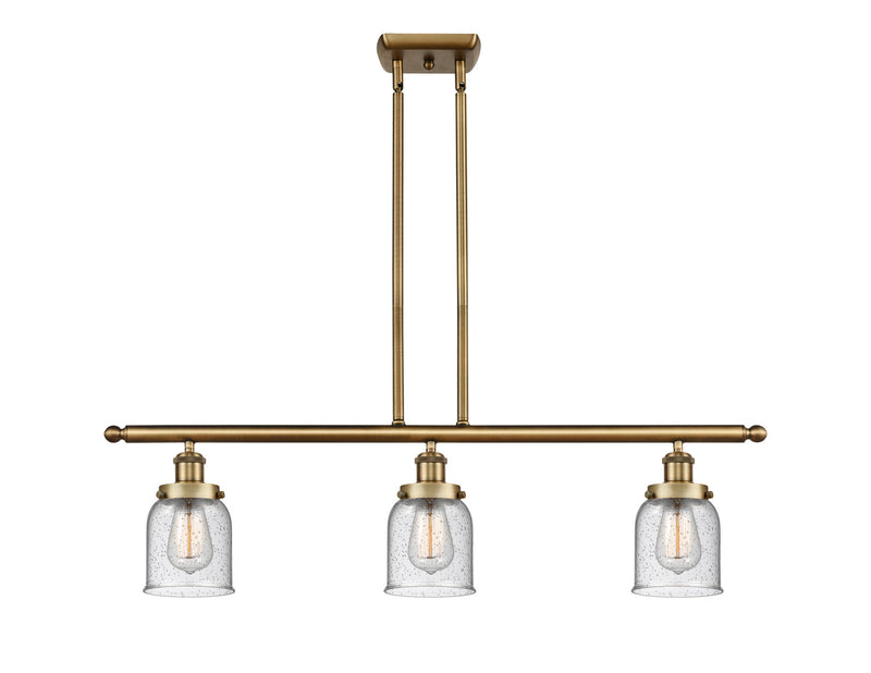 Innovations 916-3I-BB-G54 Three Light Island Pendant, Brushed Brass