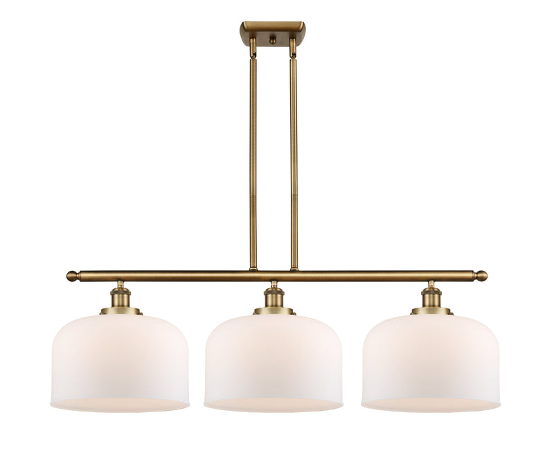 Innovations 916-3I-BB-G71-L-LED LED Island Pendant, Brushed Brass
